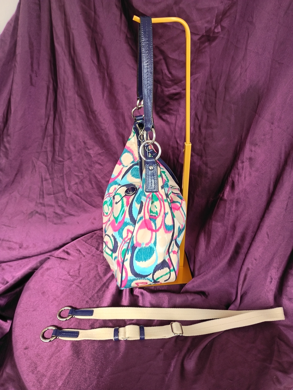 Coach Ikay Scribble Bag - Picture 6 of 16